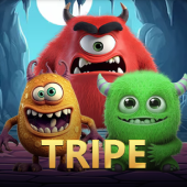 Tripe ladder card artwork on Bunny Casino